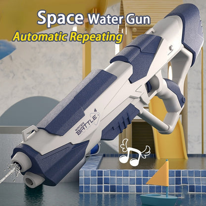 Space Water Electric Gun | Automatic Water Absorption | Water Fights Toy Outdoor