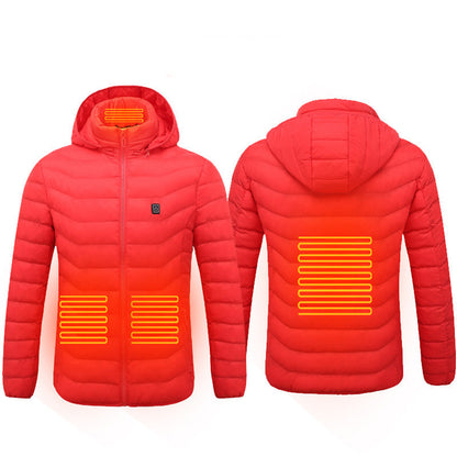 New Heated USB Electric Jacket | Cotton Coat Heater | Thermal Clothing Heating