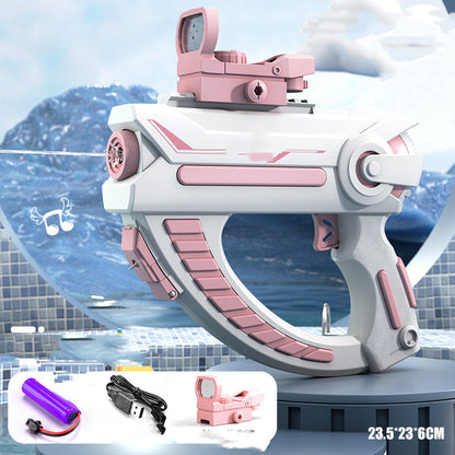 Space Water Electric Gun | Automatic Water Absorption | Water Fights Toy Outdoor