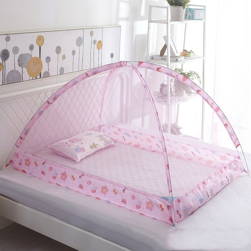 Children's Mosquito Net | Bottomless Foldable Magic Installation-free Yurt Mosquito Net