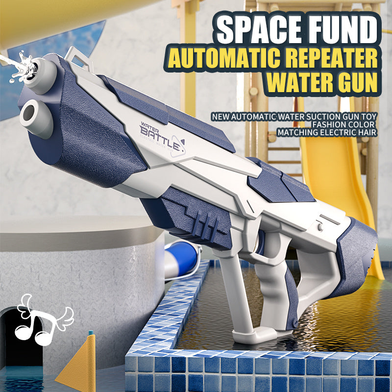 Space Water Electric Gun | Automatic Water Absorption | Water Fights Toy Outdoor