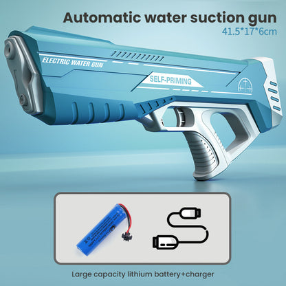 Space Water Electric Gun | Automatic Water Absorption | Water Fights Toy Outdoor