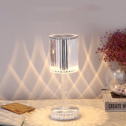 Crystal Table Lamp | Decoration Diamond Romantic Warm LED For Home Decor