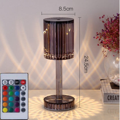 Crystal Table Lamp | Decoration Diamond Romantic Warm LED For Home Decor