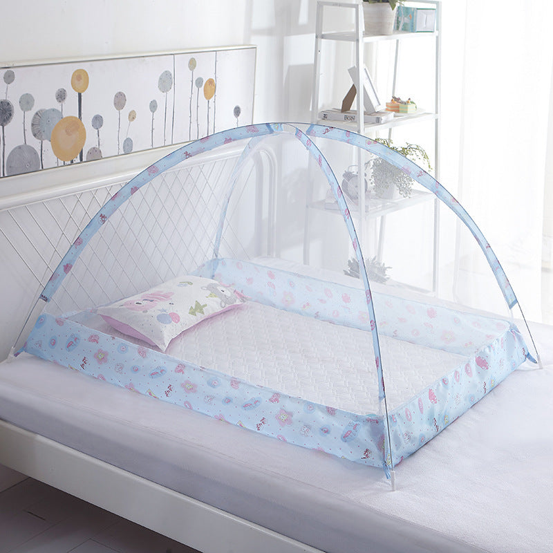 Children's Mosquito Net | Bottomless Foldable Magic Installation-free Yurt Mosquito Net