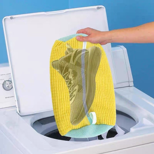 Shoes Laundry Bag For Washing Machine Reusable Zipper Sneaker Tennis Shoe Cleaner Kit