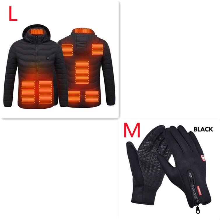 New Heated USB Electric Jacket | Cotton Coat Heater | Thermal Clothing Heating