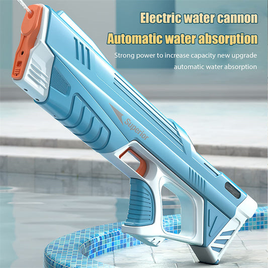 Full Automatic Electric Water Gun Toy Induction Water Absorbing High-Tech Burst