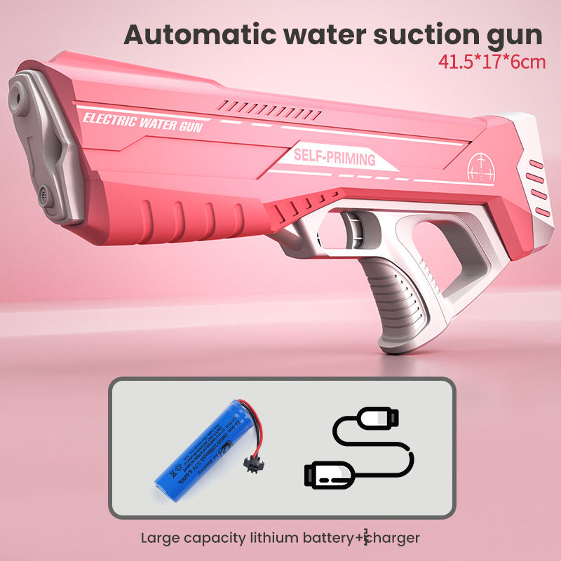 Space Water Electric Gun | Automatic Water Absorption | Water Fights Toy Outdoor